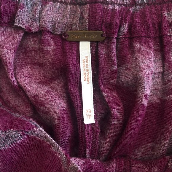 Free People Floral Tie Shorts - Picture 5 of 5